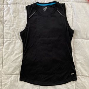 NWOT Champion Semi- Fitted Black Active Wear Tank